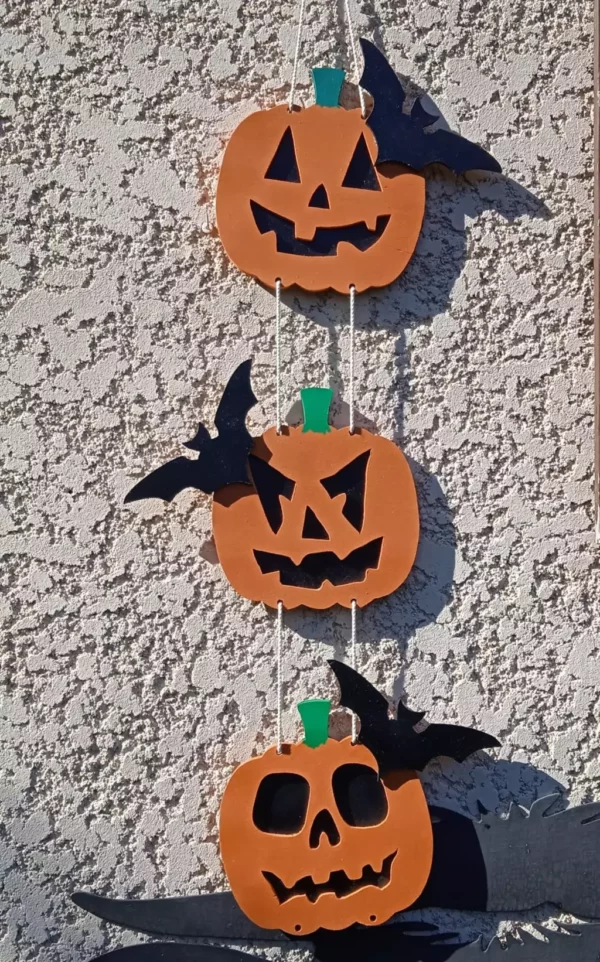 guirlande de citrouilles idéale pour Halloween