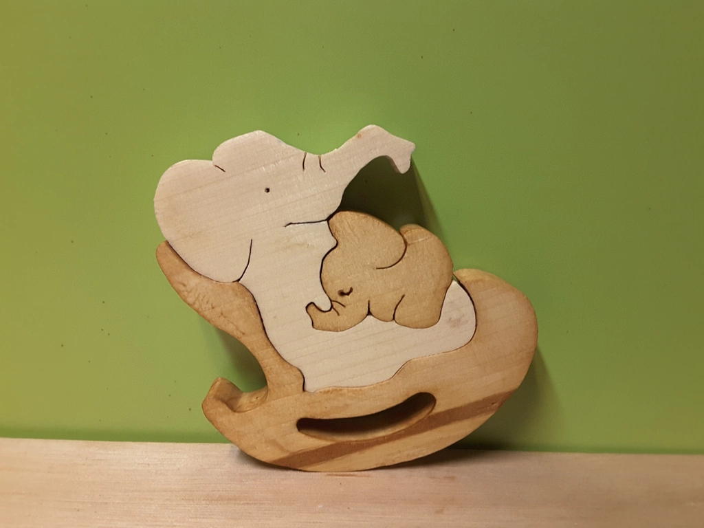 Puzzles en bois chantournés animaux ou laser – Image 34