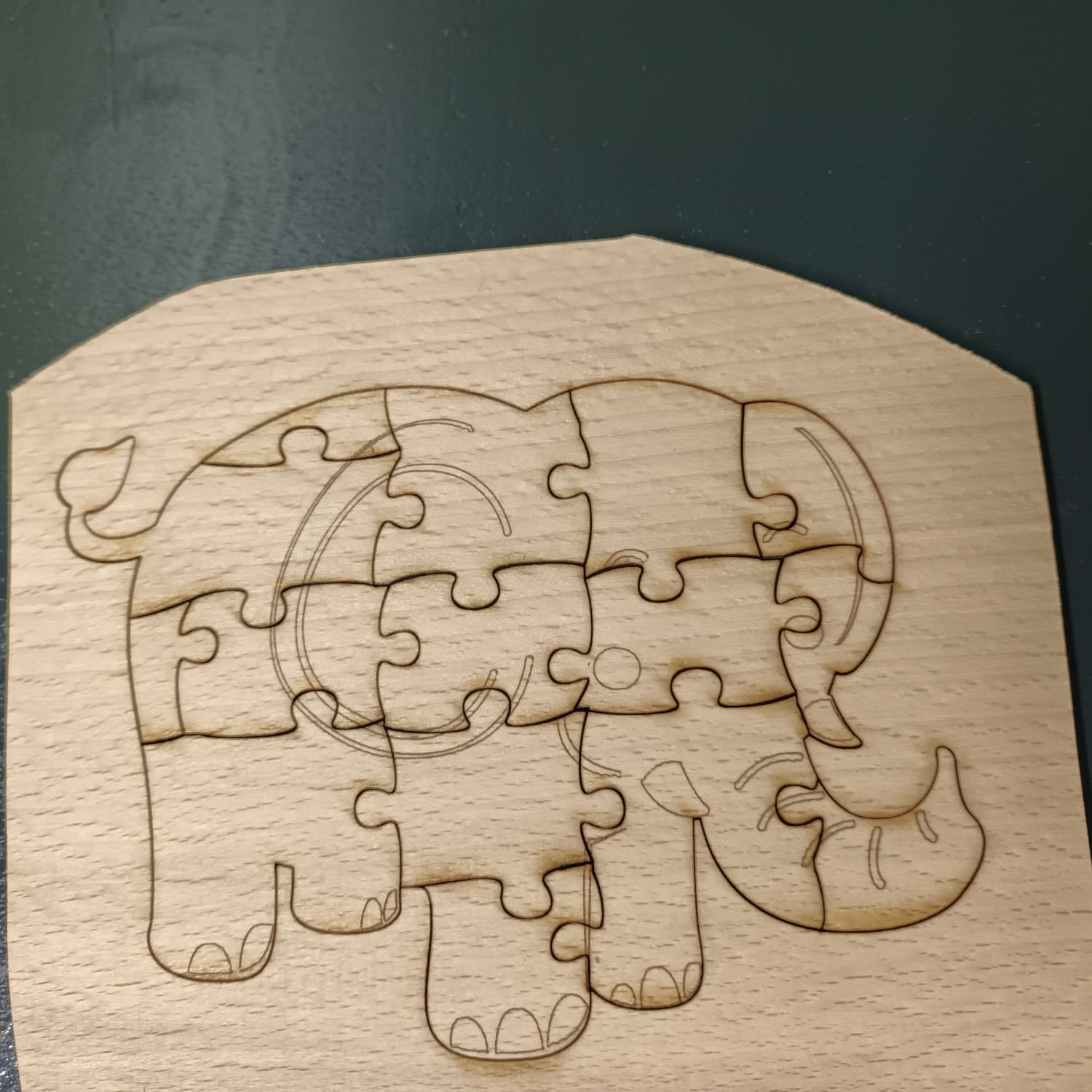 Puzzles en bois chantournés animaux ou laser – Image 6