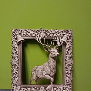 Tableau en bois gravé au laser fait main